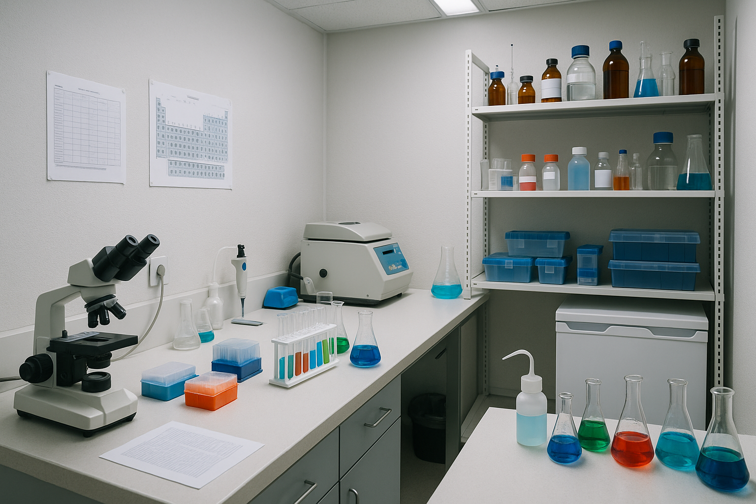 In-house laboratory and quality testing